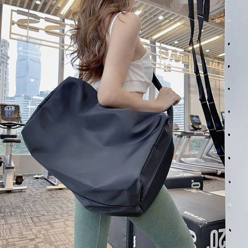 Casual Nylon Crossbody Shoulder Bag For Women Large Capacity Pillow Sports Handb