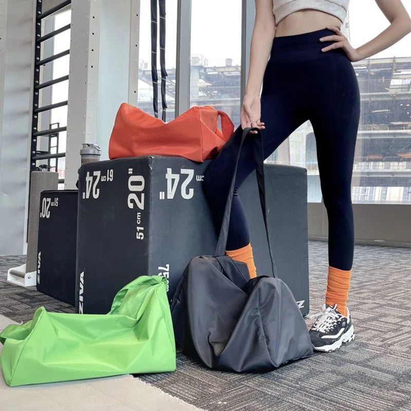Casual Nylon Crossbody Shoulder Bag For Women Large Capacity Pillow Sports Handb