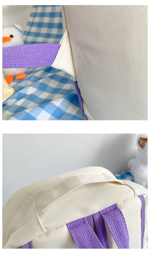 Casual Large Capacity Waterproof School Backpack