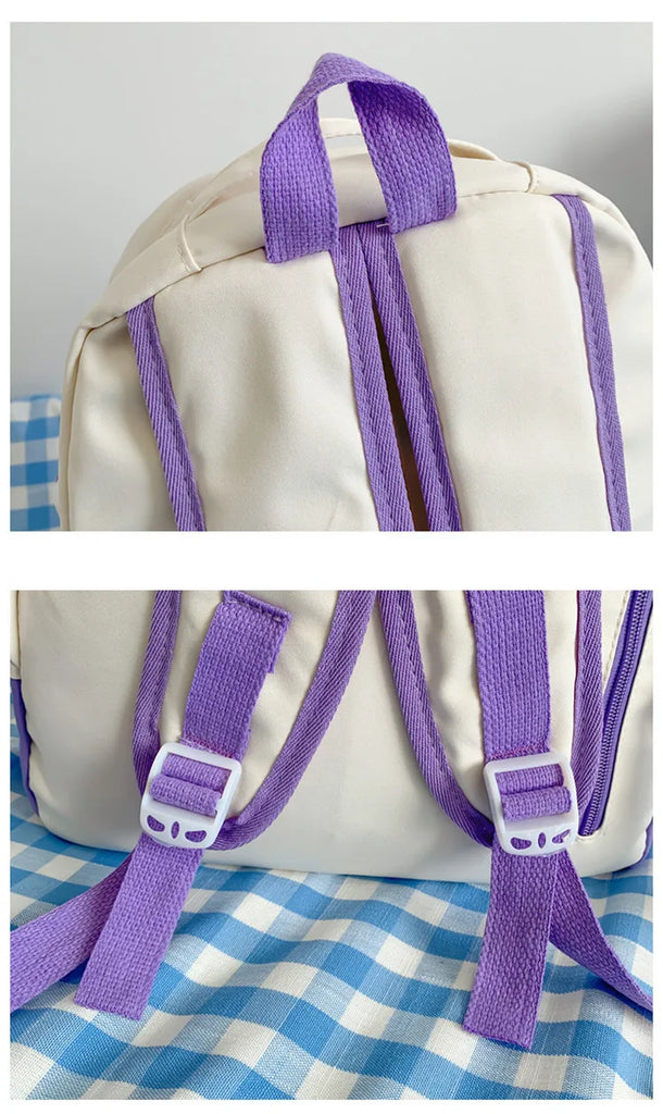 Casual Large Capacity Waterproof School Backpack