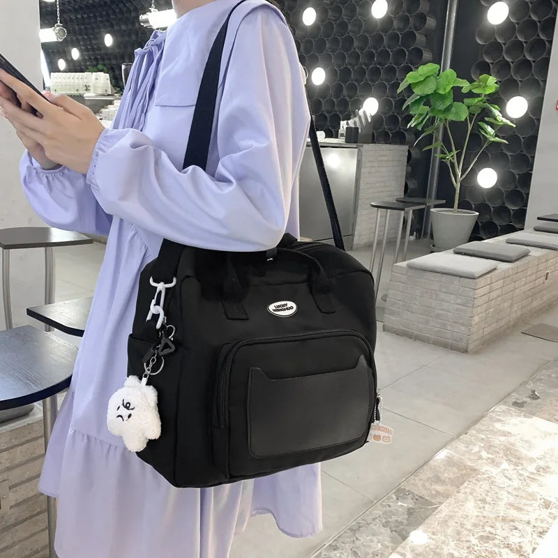 Casual Girl School Bags Backpack Women Shoulder Bag Handbag Large Capacity