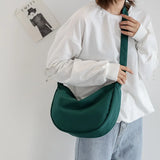 Casual Hobos Crossbody Bags Nylon Shoulder Messenger Canvas Tote Female Shopper