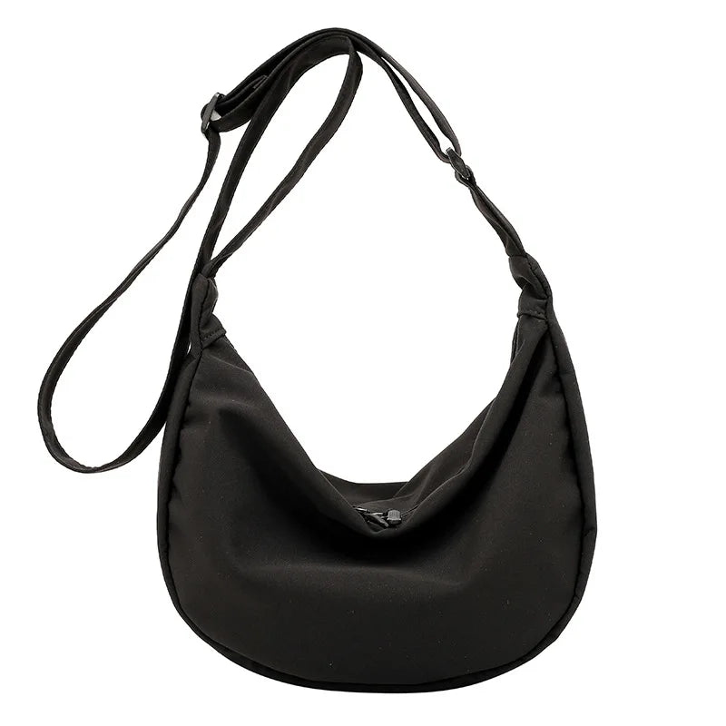 Casual Hobos Crossbody Bags Nylon Shoulder Messenger Canvas Tote Female Shopper