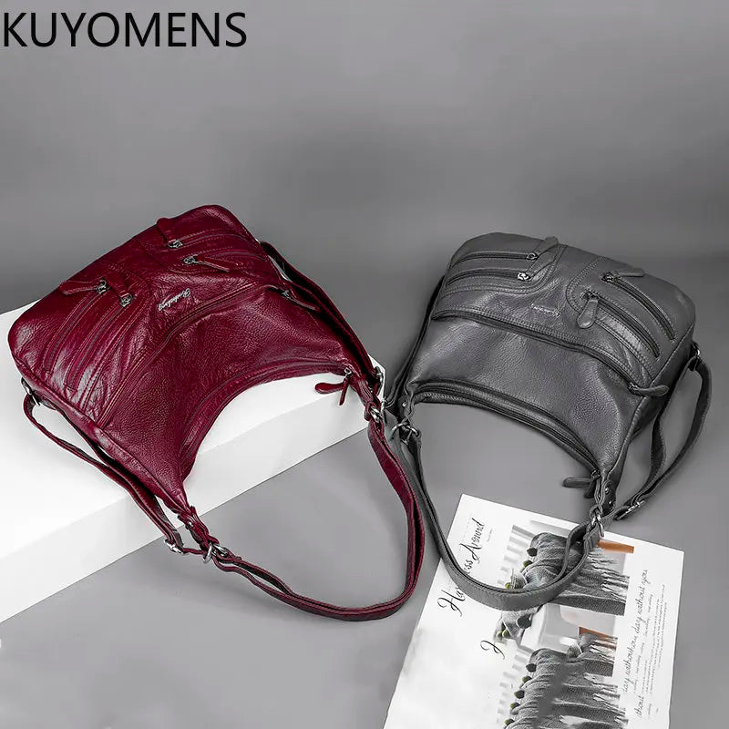 Casual Women Crossbody Bag Large Capacity Shoulder Bag Handbag Purse