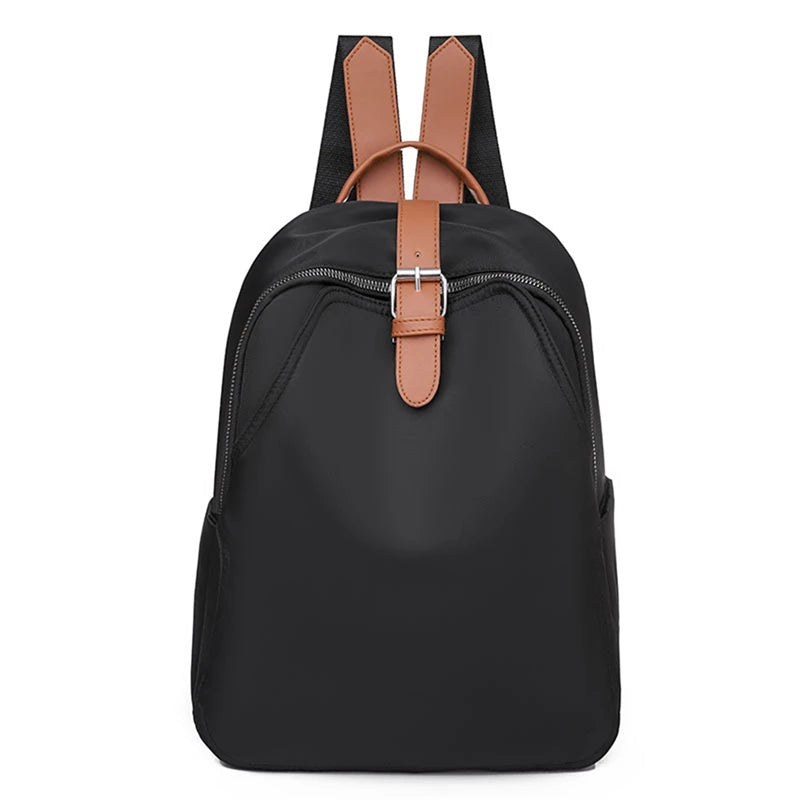 Casual Ladies Backpack Solid Outdoor Travel School Bag Waterproof