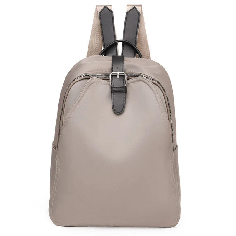 Casual Ladies Backpack Solid Outdoor Travel School Bag Waterproof