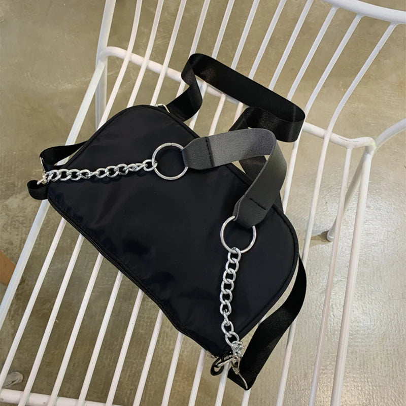 Casual Ladies Crossbody Bags Nylon Bag Vintage Shoulder Bag