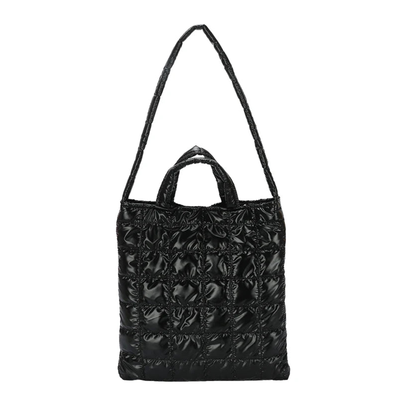 Casual Ladies Shopping Shoulder Bags Light Down Crossbody Bag For Women