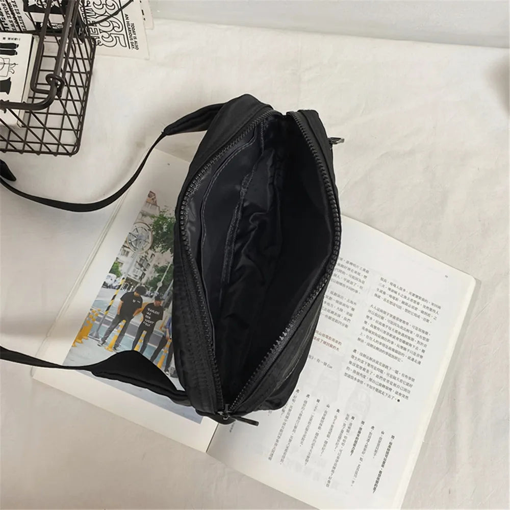 Casual Shoulder Bag Solid Women Waist Chest Bags Wallet Bolsos