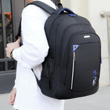 Casual Large Capacity Waterproof Backpack for Men Women