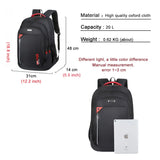 Casual Large Capacity Waterproof Backpack for Men Women