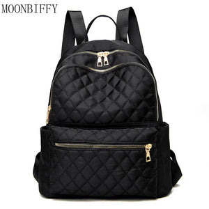 Women's Large Capacity Oxford Backpack Travel Pack Knapsack School Bag