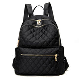 Casual Large Capacity Backpacks for Women Oxford Travel Pack Knapsack