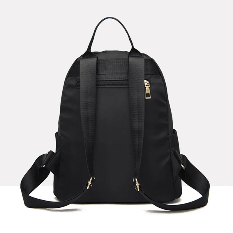 Casual Large Capacity Backpacks for Women Oxford Travel Pack Knapsack