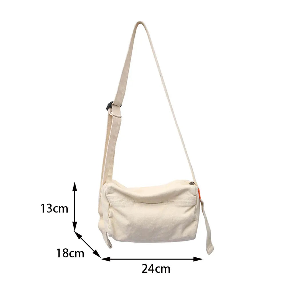 Canvas Hobo Bag Women Shoulder Bags Female Crossbody Handbag