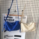 Canvas Hobo Bag Women Shoulder Bags Female Crossbody Handbag