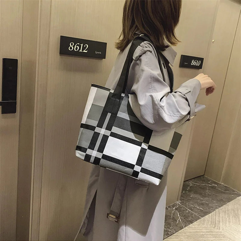 Casual Large Capacity Handbag Totes For Women Big Size Pu Leather Shoulder Bag