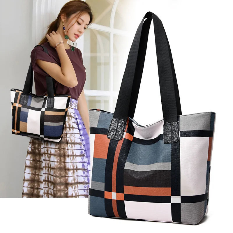 Casual Large Capacity Handbag Totes For Women Big Size Pu Leather Shoulder Bag