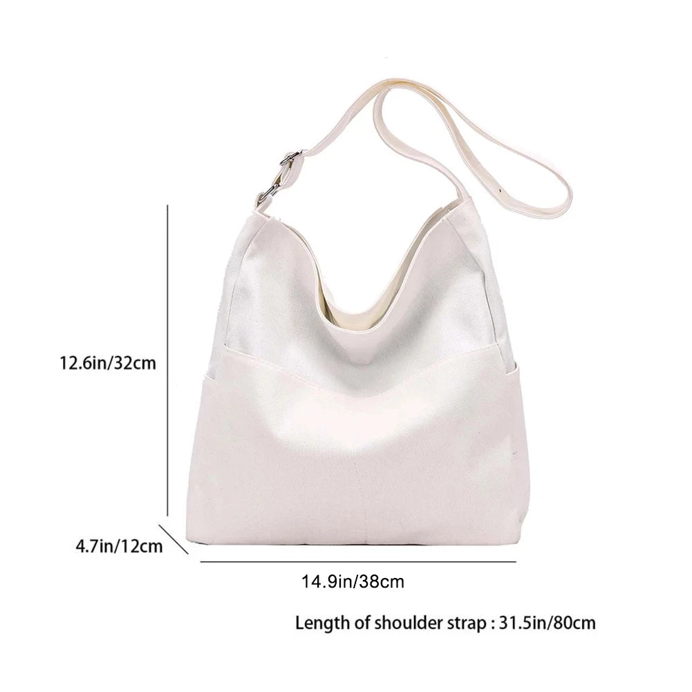 Casual Large Capacity Shopper Bag Women Shoulder Bag School Handbag