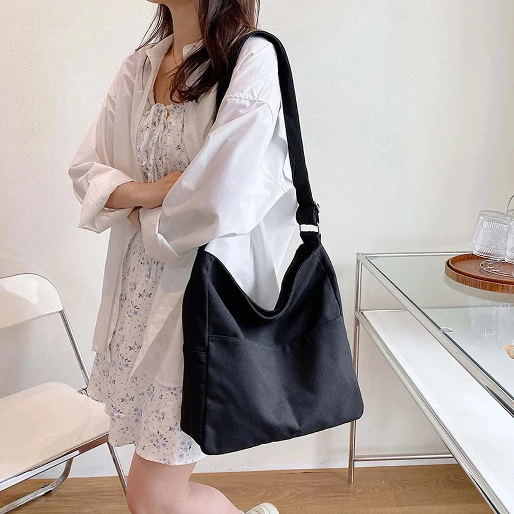 Casual Large Capacity Shopper Bag Women Shoulder Bag School Handbag