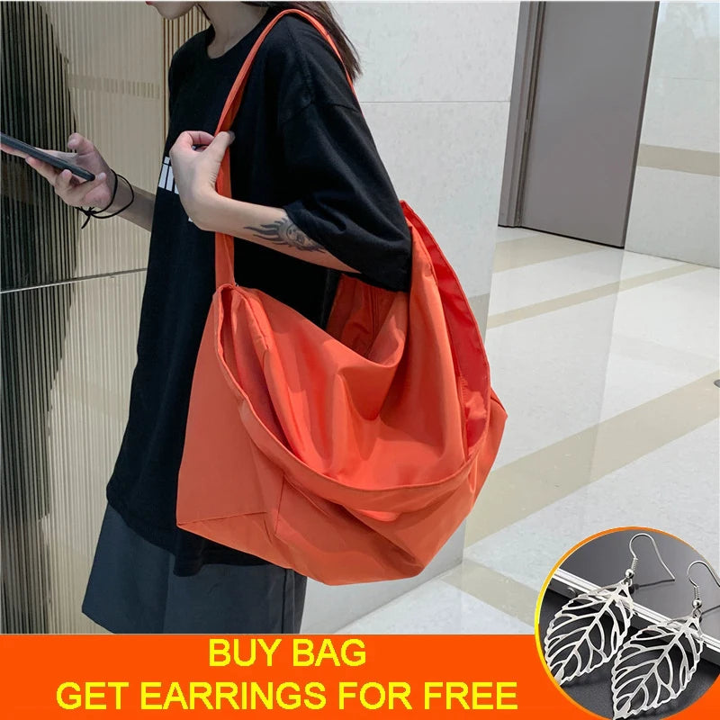Casual Large Capacity Waterproof Nylon Yoga Bag