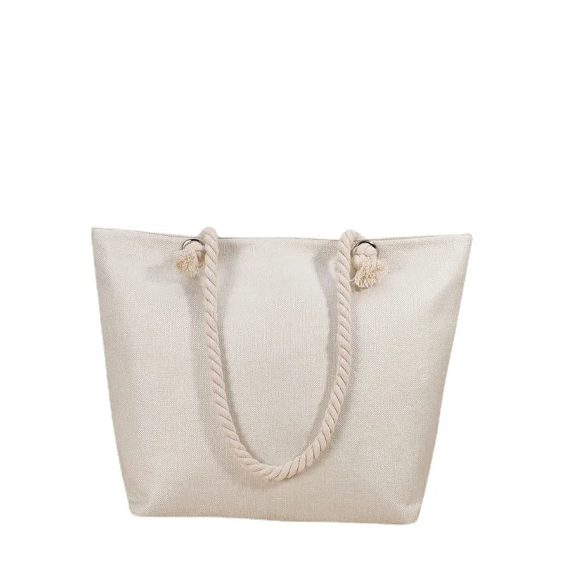 Casual Large Capacity Women Handbag Canvas Shoulder Bag