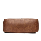 Women's Large Capacity Tote Shoulder Bag Soft Leather Handbag