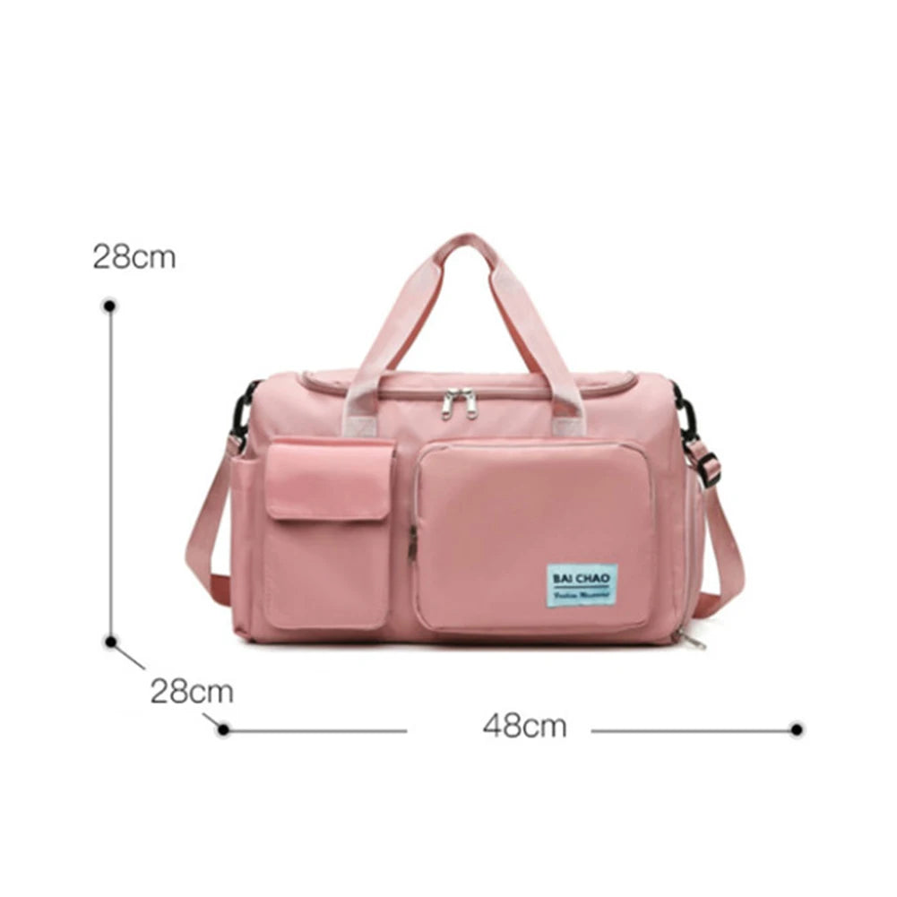 Casual Large Capacity Women Travel Bags Luggage Tote Handbags