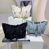 Casual Large Shoulder Side Bags for Women High Capacity Travel Shopper Bag