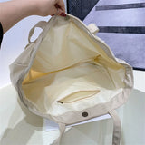 Casual Large Shoulder Side Bags for Women High Capacity Travel Shopper Bag