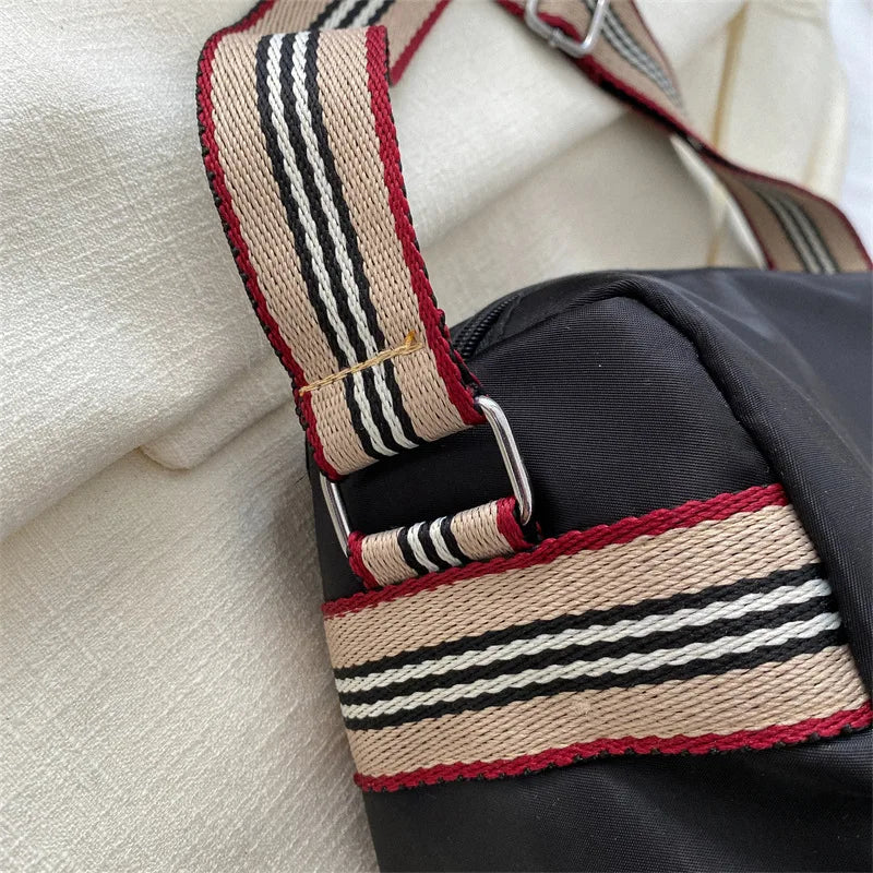 Casual Letter Pillow Bag Crossbody and Shoulder Bag Wallet Solid School Bag