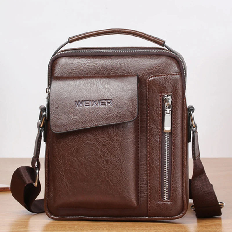 Vintage Crossbody Bags High Male Bag Leather Handbag Men Messenger Bags