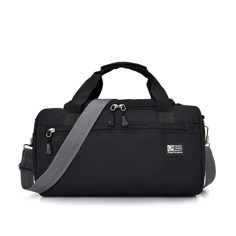 Casual Waterproof Cylinder Handbag Outdoor Shoulder Bag