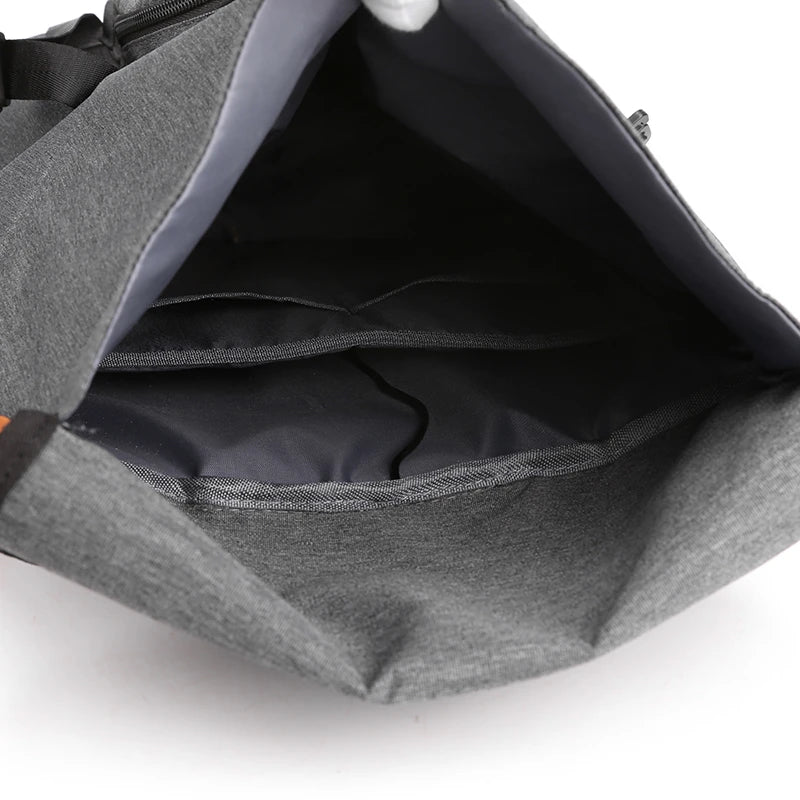 Casual Men's Backpack 15.6 inch Laptop Bag with USB Charging