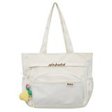 Casual Mesh Shoulder Bag Large Capacity Quilted Crossbody