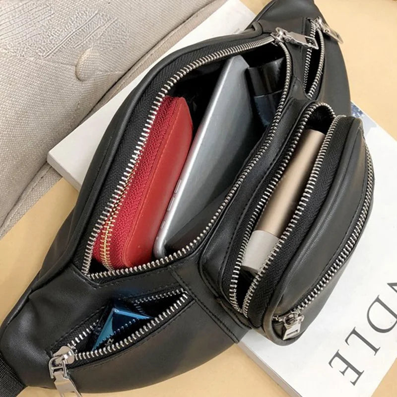 Casual Messenger Bag Women Waist Crossbody Sling Chest Pack Bag Purse