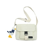 Casual Canvas Messenger Bag Women Large Capacity Shoulder Crossbody