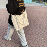 Casual Multifunction Shoulder Crossbody Bag Waterproof Oxford Bucket Bag Women