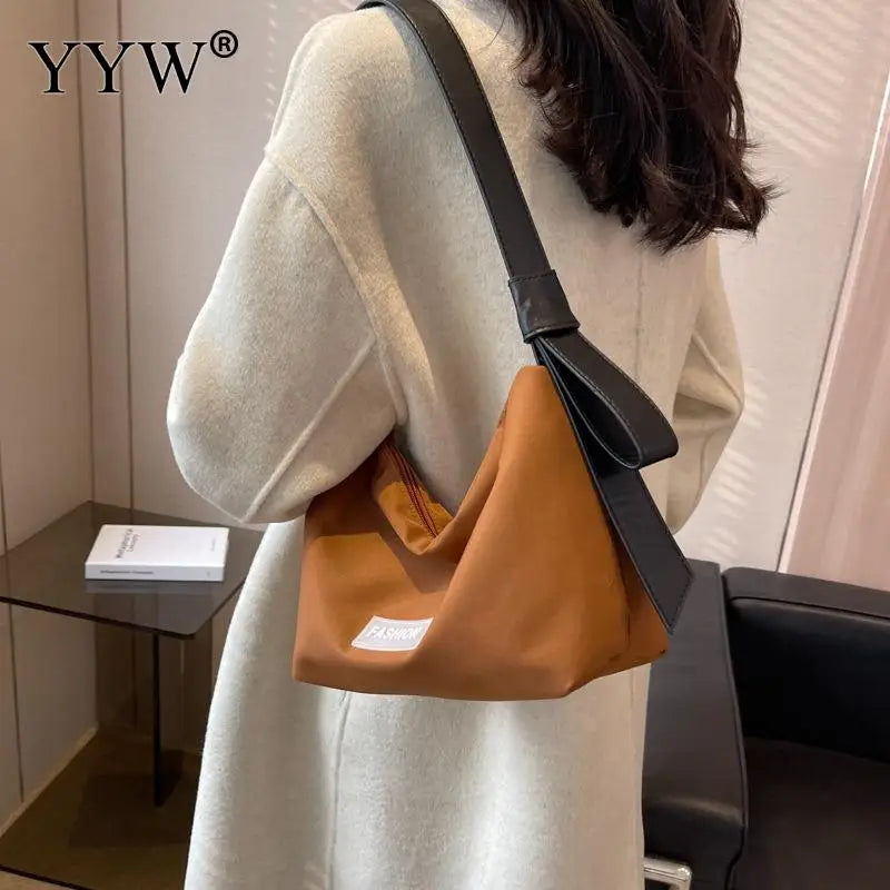 Casual Nylon Crossbody Bag For Women Large Capacity Shoulder Bags