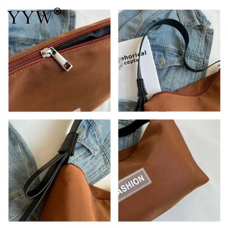Casual Nylon Crossbody Bag For Women Large Capacity Shoulder Bags
