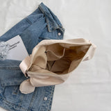 Casual Nylon Crossbody Bag Large Shoulder Bags for Women with Earphone Bag