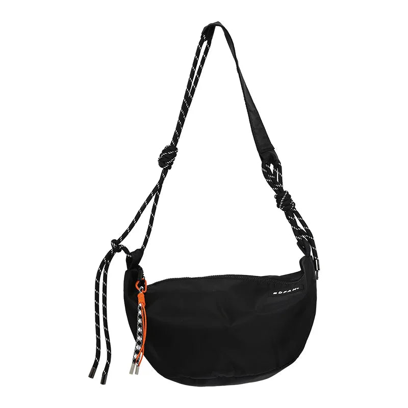 Casual Nylon Crossbody Bag for Women Unisex Shoulder Bag