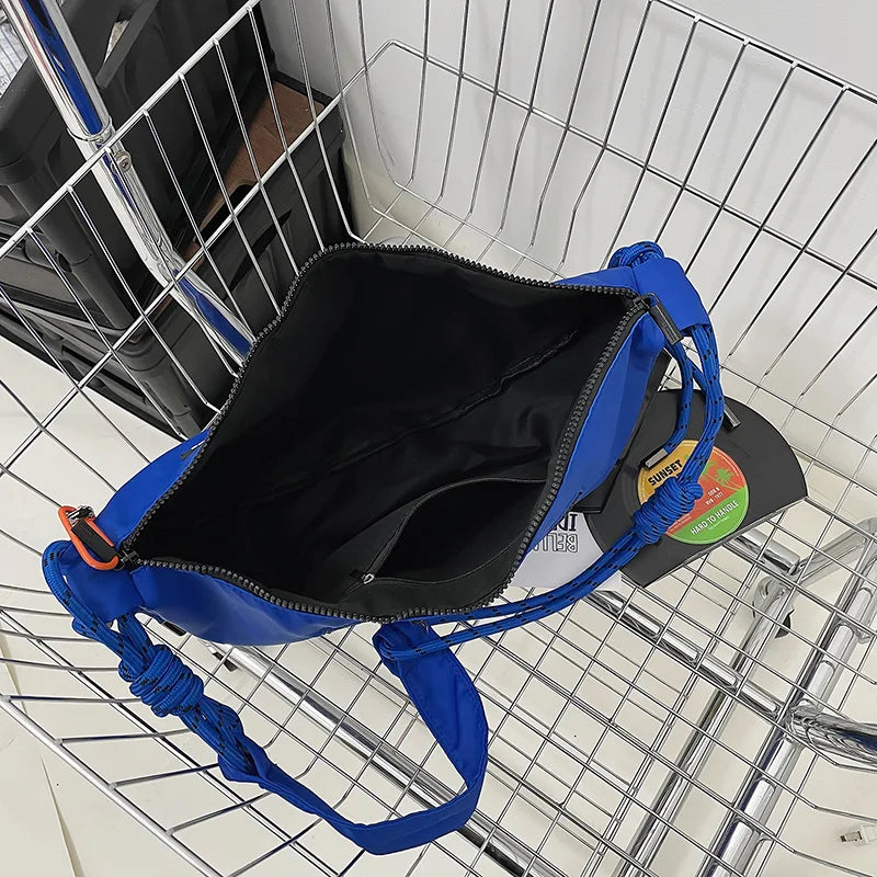 Casual Nylon Crossbody Bag for Women Unisex Shoulder Bag