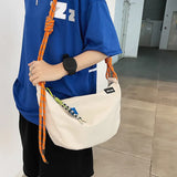 Casual Nylon Crossbody Bag for Women Unisex Shoulder Bag