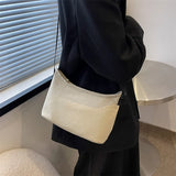 Casual Nylon Crossbody Underarm Bag Ladies Solid Shoulder Messenger Bags