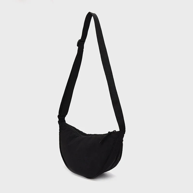 Casual Nylon Dumpling Bag Women Shoulder Bag Oxford Cloth Chest Bag