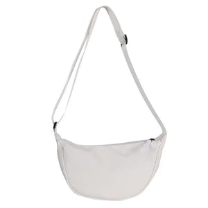 Casual Nylon Dumpling Bag Women Shoulder Bag Oxford Cloth Chest Bag