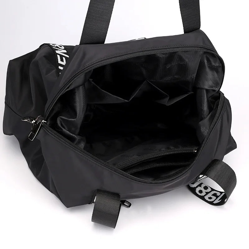Casual Large Capacity Handbag Nylon Crossbody Shoulder Bag For Women