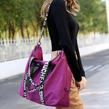 Casual Large Capacity Handbag Nylon Crossbody Shoulder Bag For Women