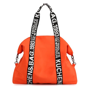 Casual Large Capacity Handbag Nylon Crossbody Shoulder Bag For Women
